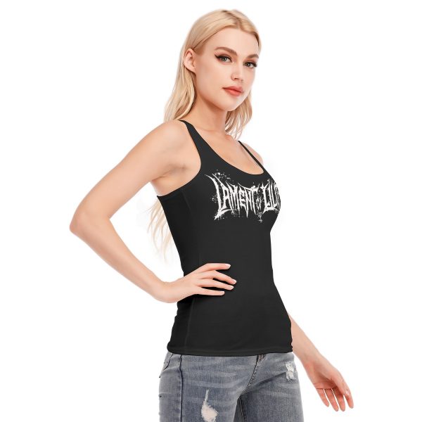 Lament ov Lilith Logo Women's Racer Tank - Image 2